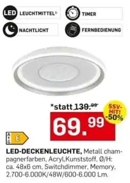 Möbel Ludwig LED-Deckenleuchte Angebot