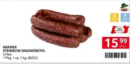 Transgourmet Krainer Steirische Hauswürstel Angebot
