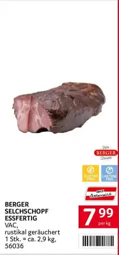 Transgourmet Berger Selchschopf Angebot