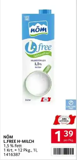 Transgourmet NÖM L.FREE H-MILCH Angebot