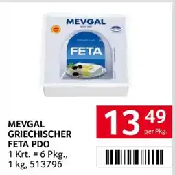 Transgourmet Mevgal Griechischer Feta PDO Angebot