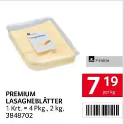 Transgourmet Premium Lasagneblätter Angebot