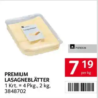 Transgourmet Premium Lasagneblätter Angebot