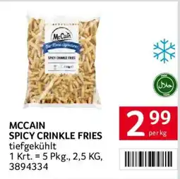 Transgourmet McCain Spicy Crinkle Fries Angebot