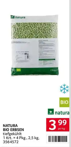 Transgourmet Natura Bio Erbsen Angebot