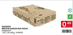 Transgourmet Salomon Brioche Burger Bun Vegan Angebot