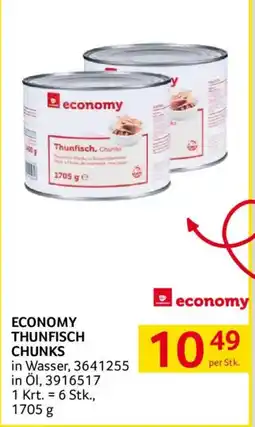 Transgourmet Economy Thunfisch Chunks Angebot