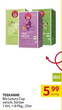 Transgourmet TEEKANNE Bio Luxury Cup Angebot
