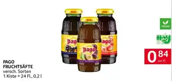 Transgourmet Pago Fruchtsäfte Angebot