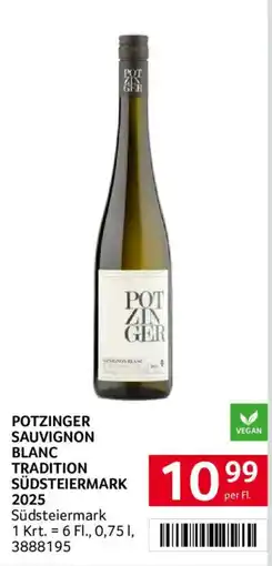 Transgourmet Potzinger Sauvignon Blanc Tradition Südsteiiermark Angebot