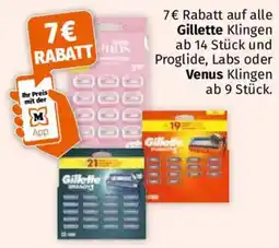 Müller Gillette Klingen Angebot