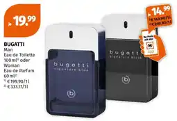 Müller Bugatti Man Eau de Toilette oder Woman Eau de Parfum Angebot