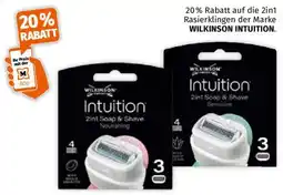 Müller Wilkinson Intuition 2in1 Soap & Shave Angebot