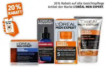 Müller L'Oréal Men Expert Gesichtspflege Angebot