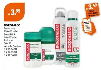 Müller BOROTALCO Deospray Angebot