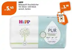 Müller Hipp Babysanft Feuchttücher Angebot