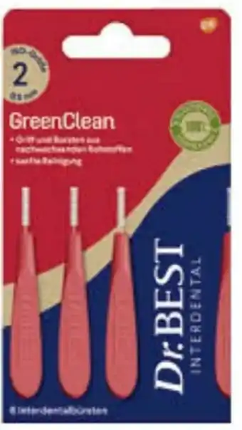 Müller Zahnbürste Green Clean Angebot
