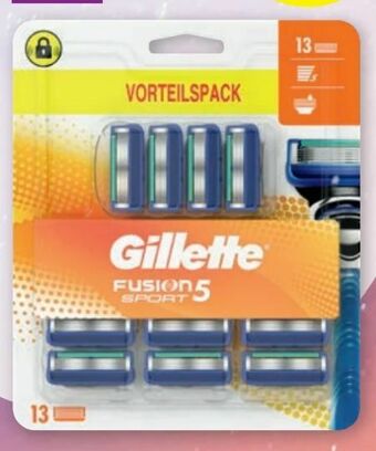 PENNY Rasierklingen Fusion5 Sport Angebot
