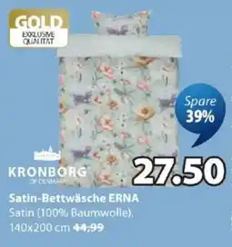 JYSK Kronborg Satin-Bettwäsche ERNA Angebot