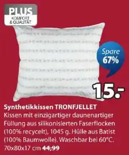 JYSK Synthetikkissen TRONFJELLET Angebot