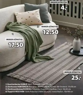 JYSK Kuscheldecke HUMLE Angebot