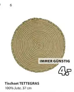 JYSK Tischset TETTEGRAS Angebot