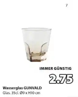 JYSK Wasserglas GUNVALD Angebot