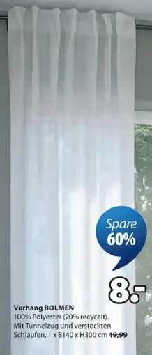 JYSK Vorhang BOLMEN Angebot