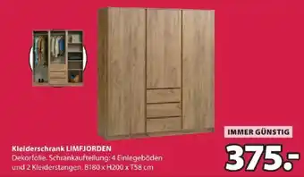 JYSK Kleiderschrank LIMFJORDEN Angebot