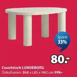 JYSK Couchtisch LUNDEBORG Angebot