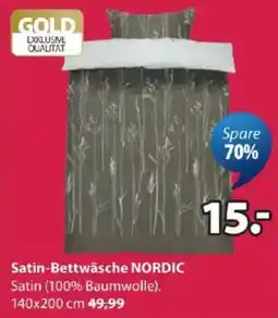 JYSK Satin-Bettwäsche NORDIC Angebot