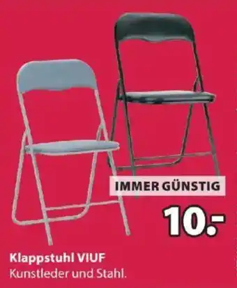 JYSK Klappstuhl VIUF Angebot