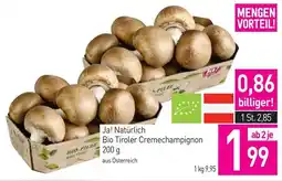 Sutterlüty Ja! Natürliche Bio Tiroler Cremechampignon Angebot