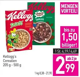 Sutterlüty Kellogg's Cerealien Angebot