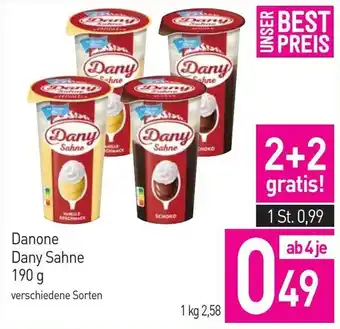 Danone Dany Sahne