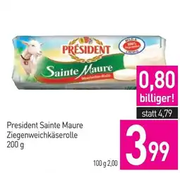 Sutterlüty President Sainte Maure Ziegenweichkäserolle Angebot