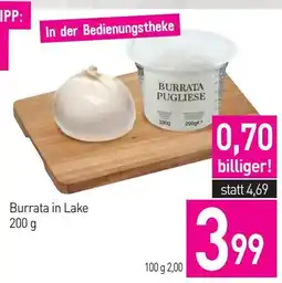 Sutterlüty Burrata in Lake Angebot