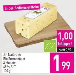Sutterlüty Ja! Natürlich Bio Emmentaler Angebot