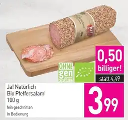 Sutterlüty Ja! Natürlich Bio Pfeffersalami Angebot