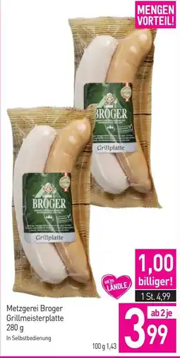 Sutterlüty Metzgerei Broger Grillmeisterplatte Angebot