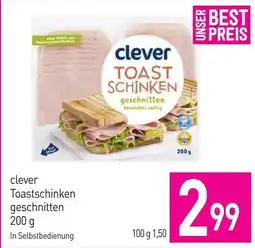 Sutterlüty clever Toastschinken geschnitten Angebot
