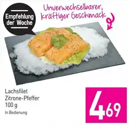 Sutterlüty Lachsfilet Zitrone-Pfeffer Angebot