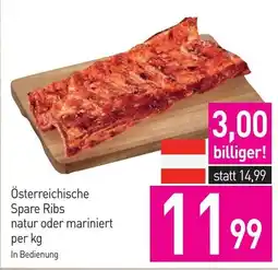 Sutterlüty Österreichische Spare Ribs Angebot