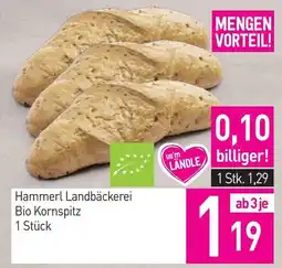Sutterlüty Hammerl Landbäckerei Bio Kornspitz Angebot