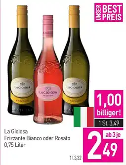 Sutterlüty La Gioiosa Frizzante Bianco oder Rosato Angebot