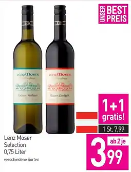 Sutterlüty Lenz Moser Selection Angebot