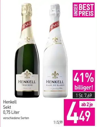 Sutterlüty Henkell Sekt Angebot