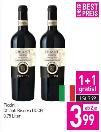 Sutterlüty Piccini Chianti Riserva DOCG Angebot