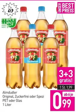 Sutterlüty Almdudler Original, Zuckerfrei oder Spezi Angebot