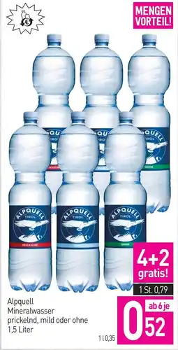 Sutterlüty Alpquell Mineralwasser Angebot